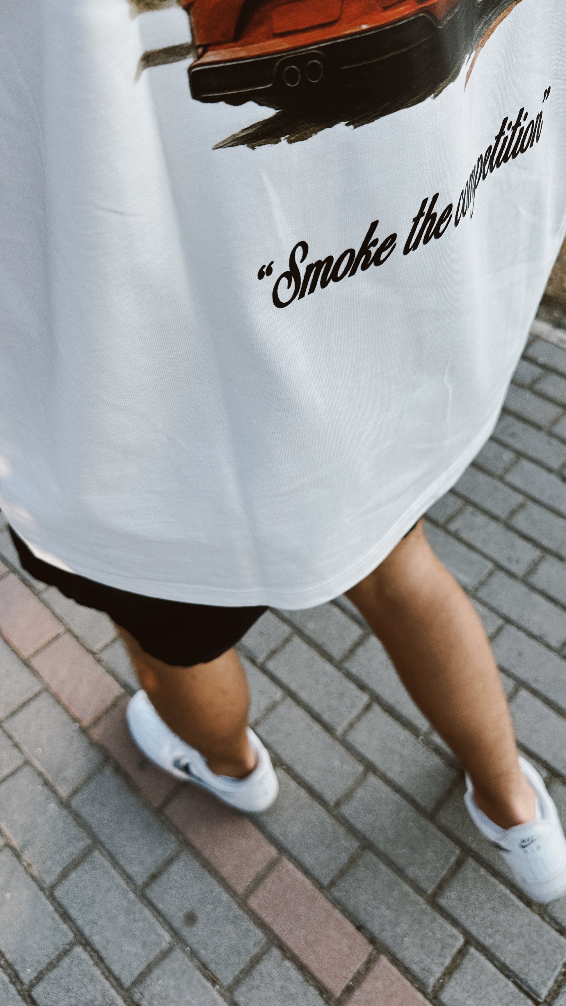 "Smoke the competition" - Graphic