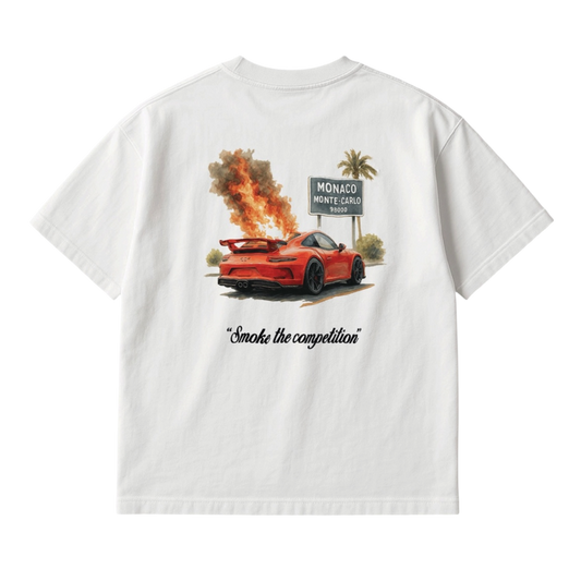 "Smoke the competition" - Graphic