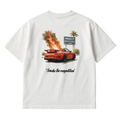 "Smoke the competition" - Graphic